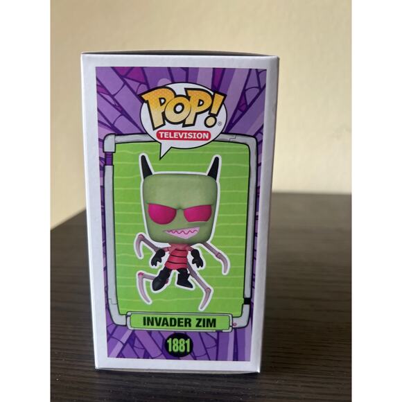 LIMITED EDITION Invader Zim Funko Pop #1881 Television Nick Animation Cartoon - Picture 2 of 5